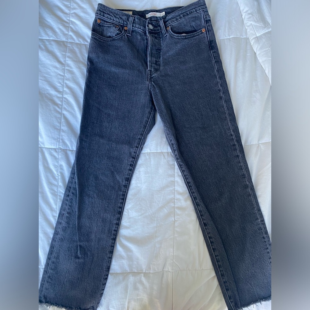 Black Levi’s Wedgie Straight Jean